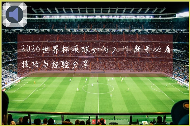 2026世界杯滚球如何入门 新手必看技巧与经验分享